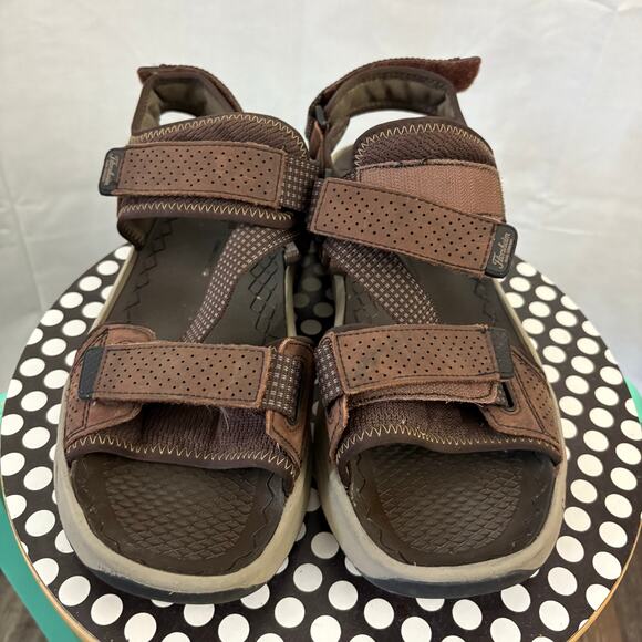 Florsheim Men's 11 M Treadlite River Sandals in Brown 14362-200 - Picture 2 of 6